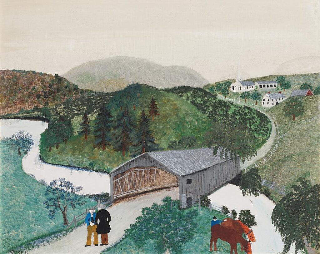 An Old Covered Bridge