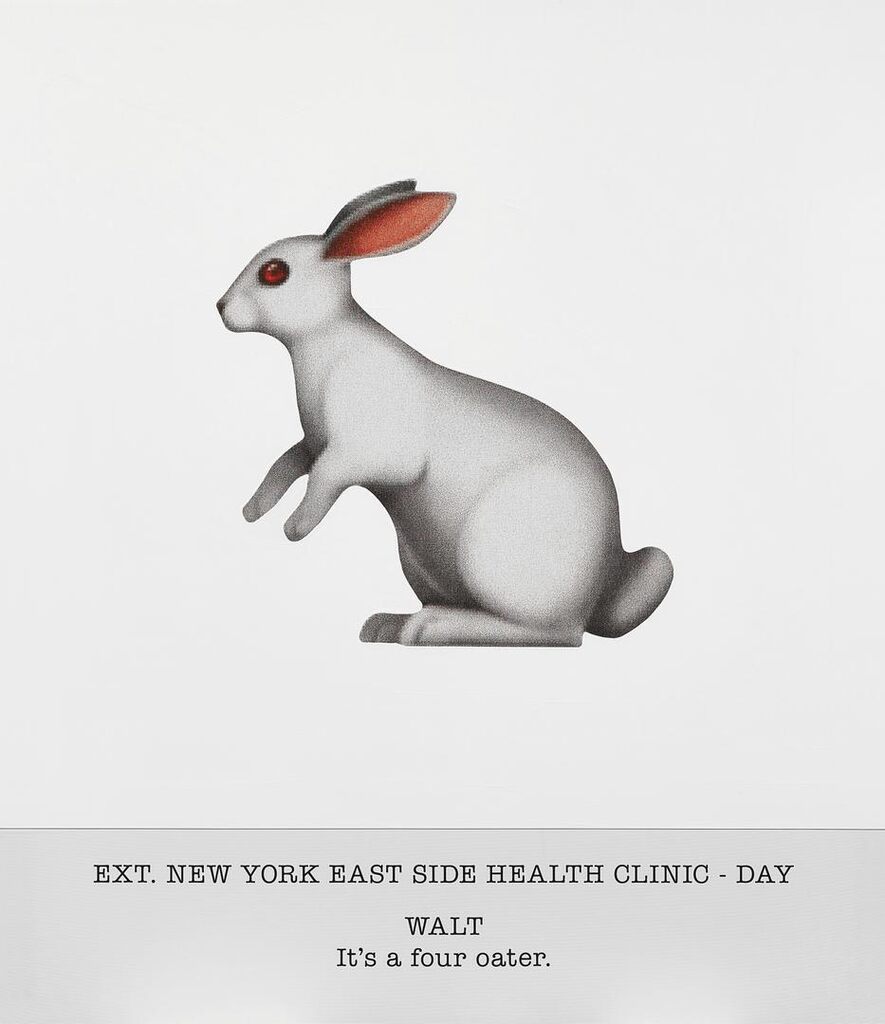 EXT. NEW YORK EAST SIDE HEALTH CLINIC - DAY WALT It's a four oater