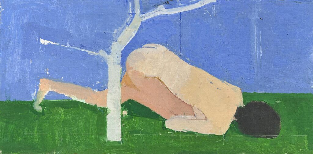 Girl with White Tree