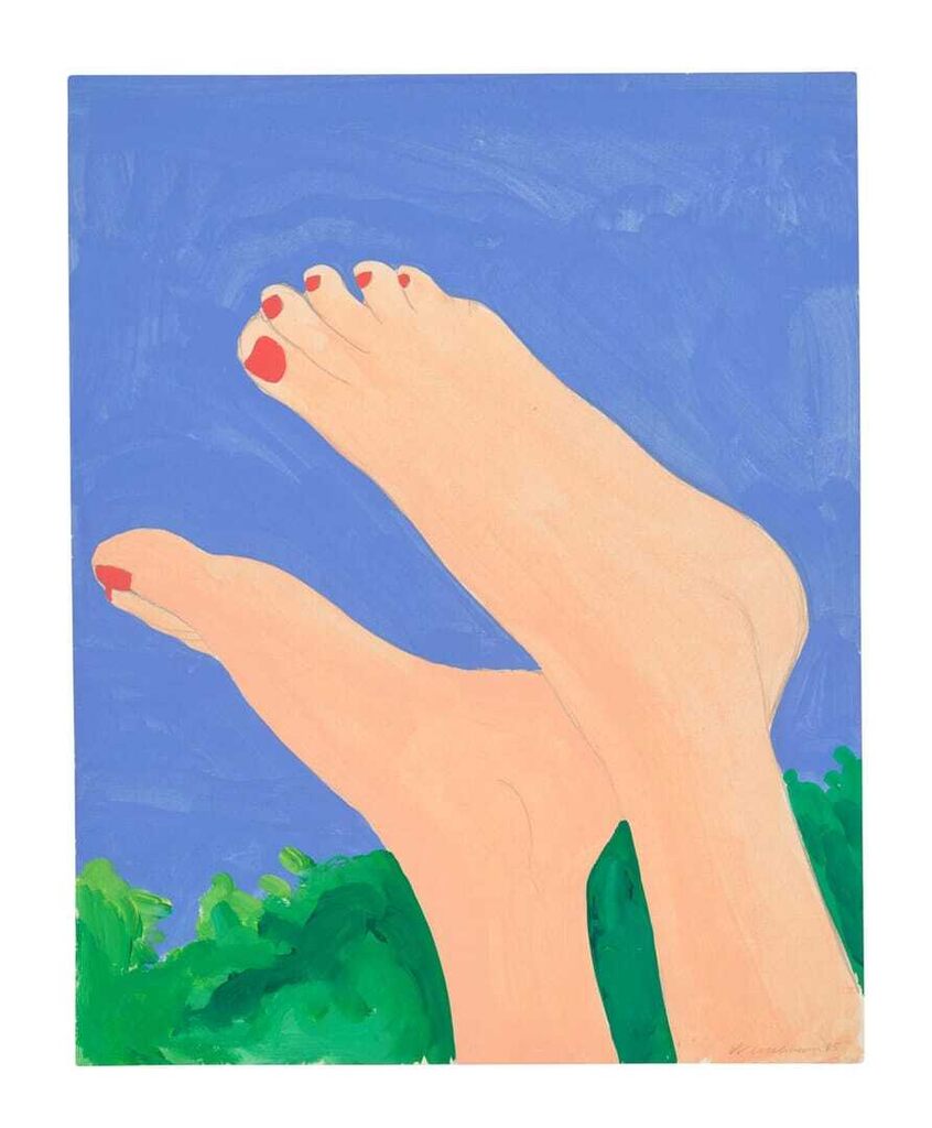 Study, Two Feet, Cape Cod