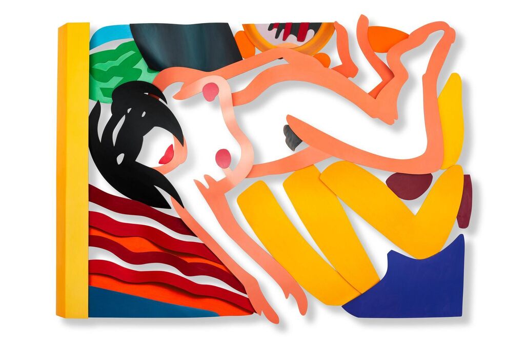 Tom Wesselman, Nude, One Arm Down