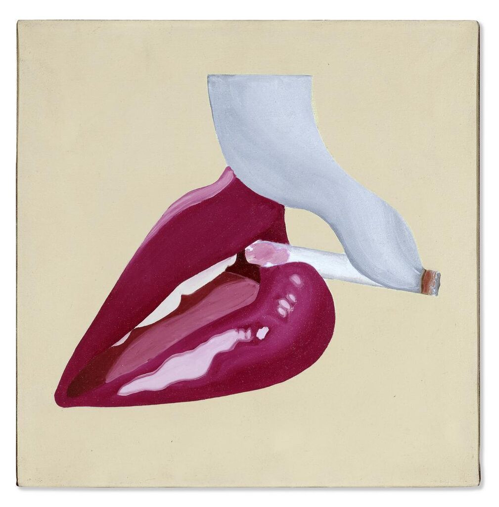 Tom Wesselman, Study for Mouth #16