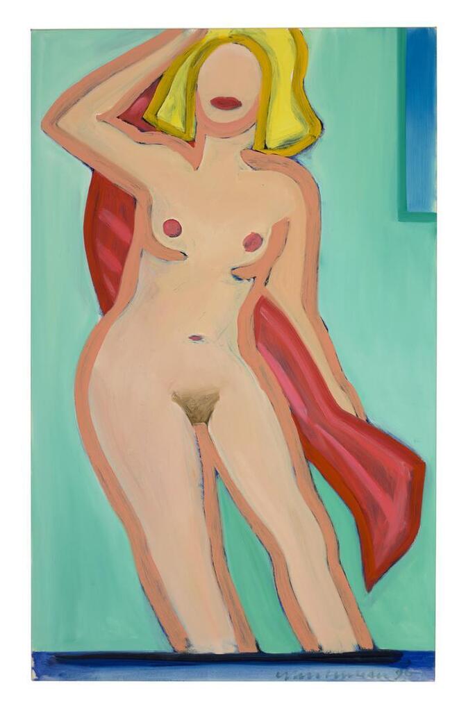Tom Wesselman, Claire, From Bathtub Collage #3