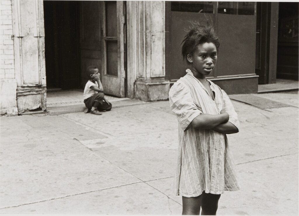 N. Y. (Girl with Arms Crossed), 1942