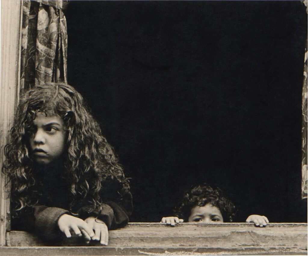 New York (Two Children in Window)