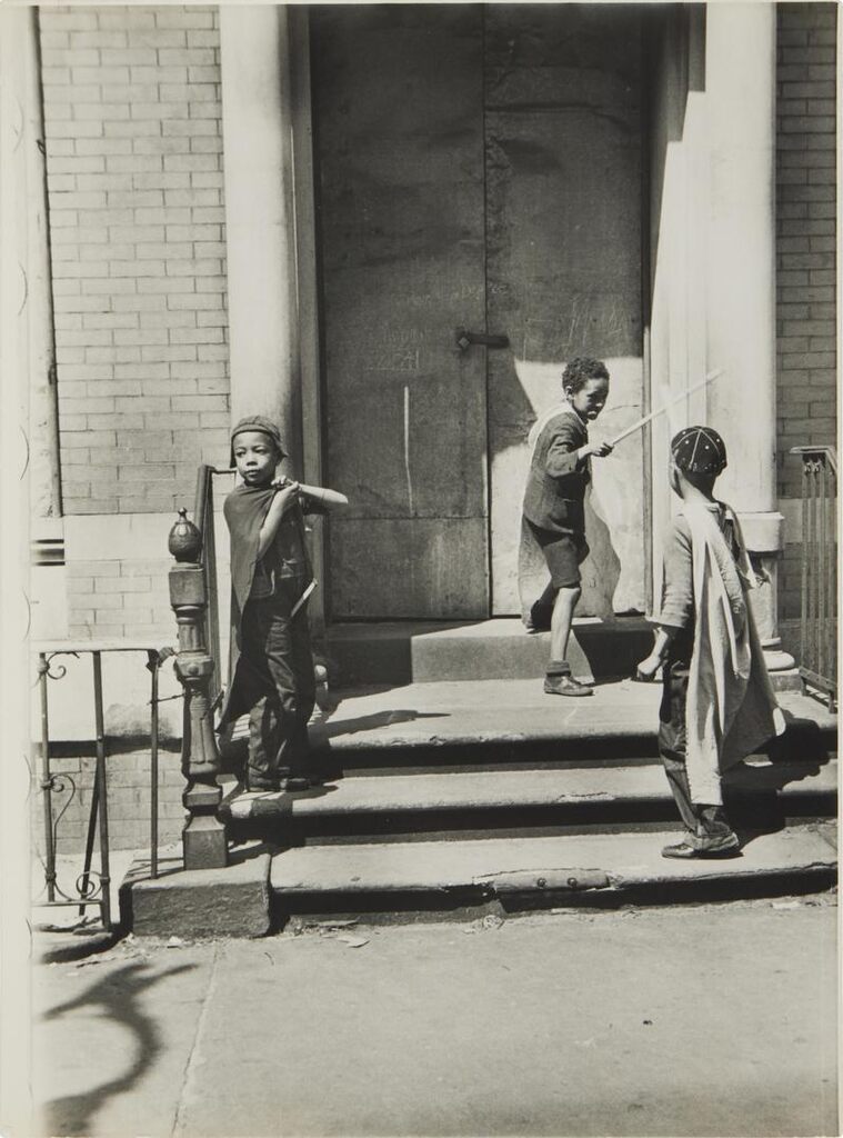 'N. Y.' (Children Playing)