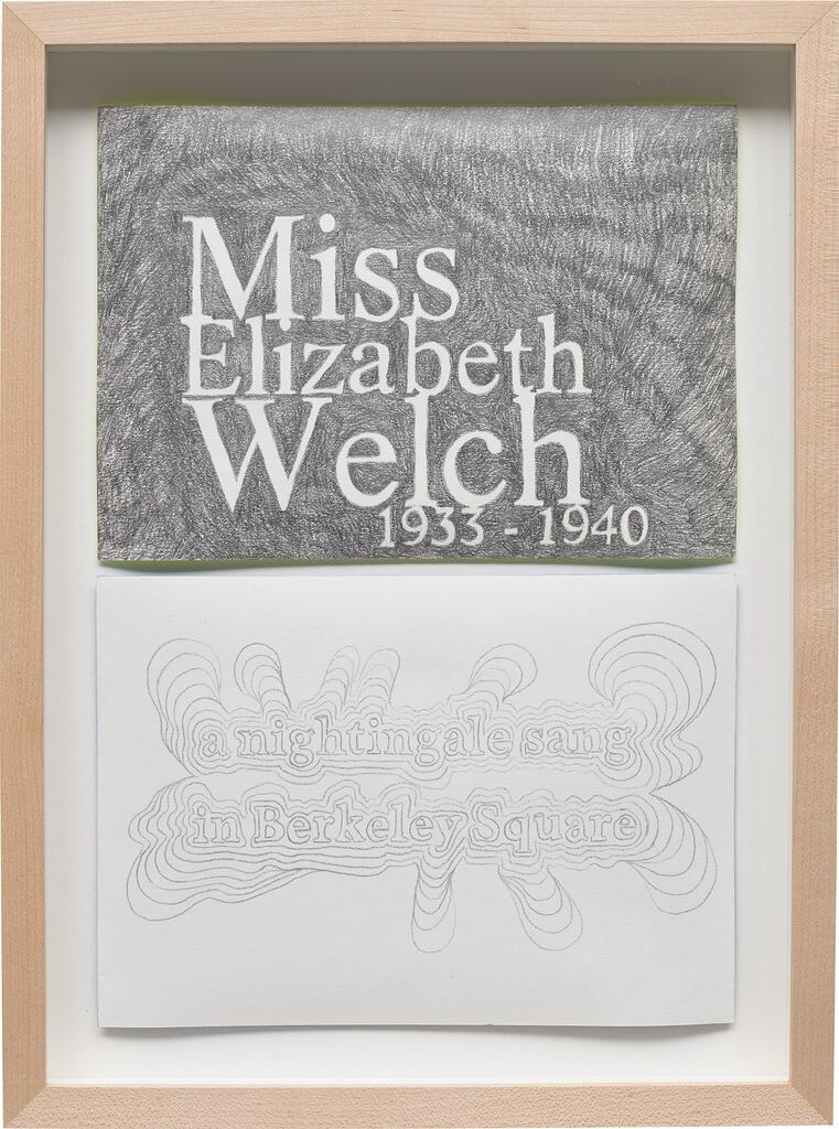 Miss Elizabeth Welch 1933-1940 / a nightingale sang in Berkeley Square