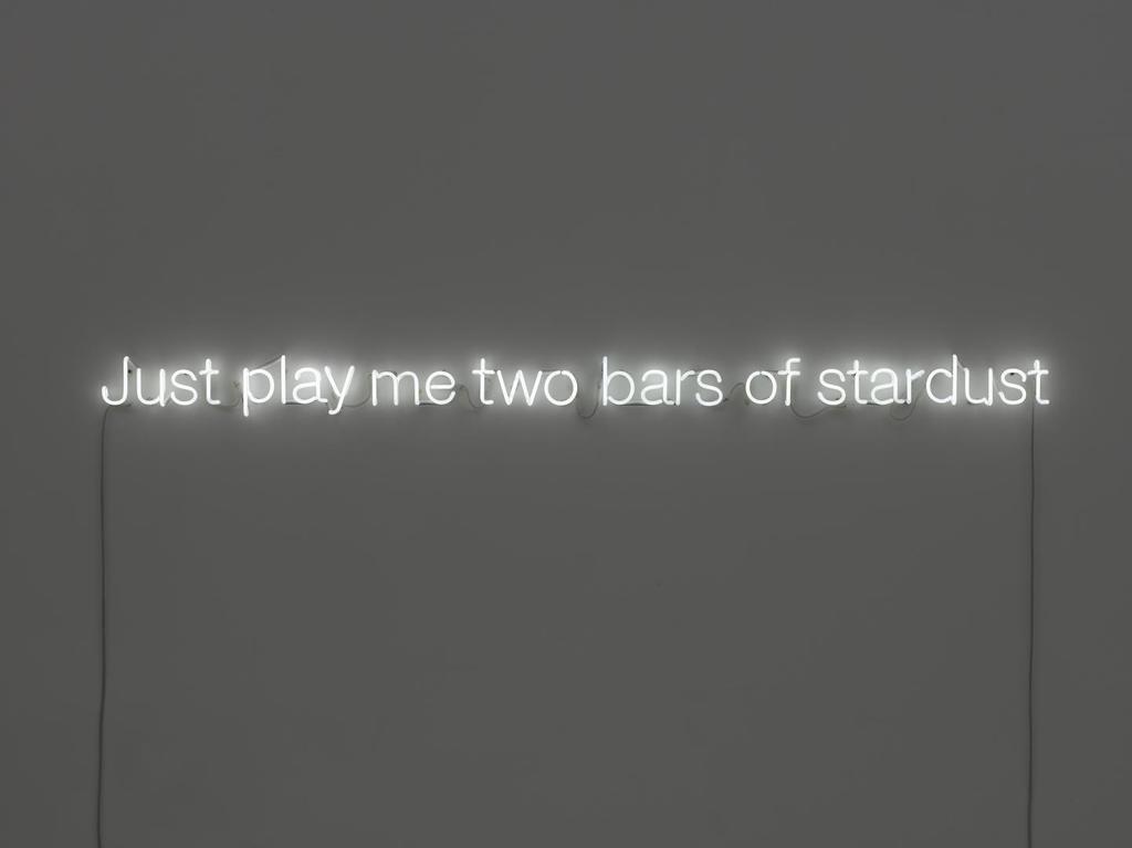 Just play me two bars of stardust