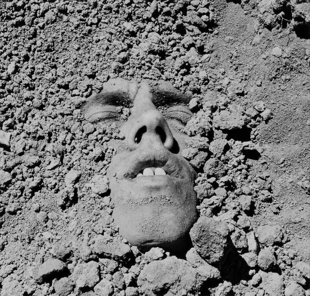 Untitled (Face in Dirt), 1991