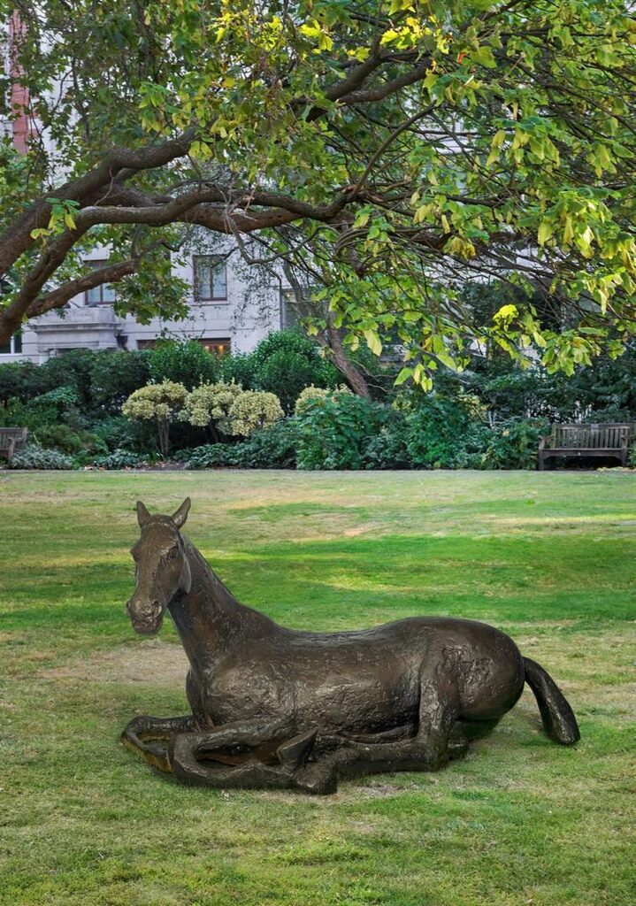 Lying Down Horse