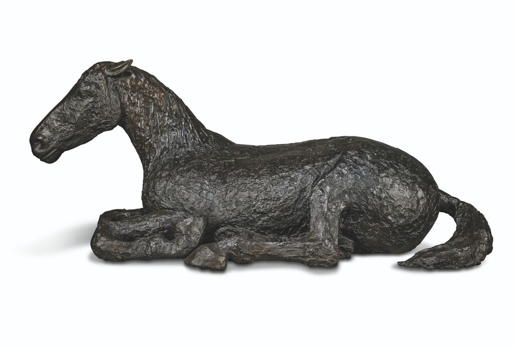 Lying Down Horse II
