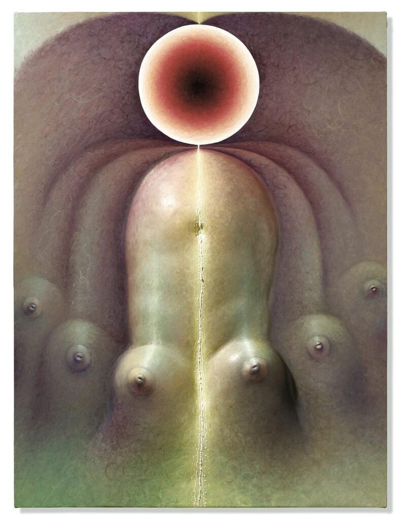 In the act of conception