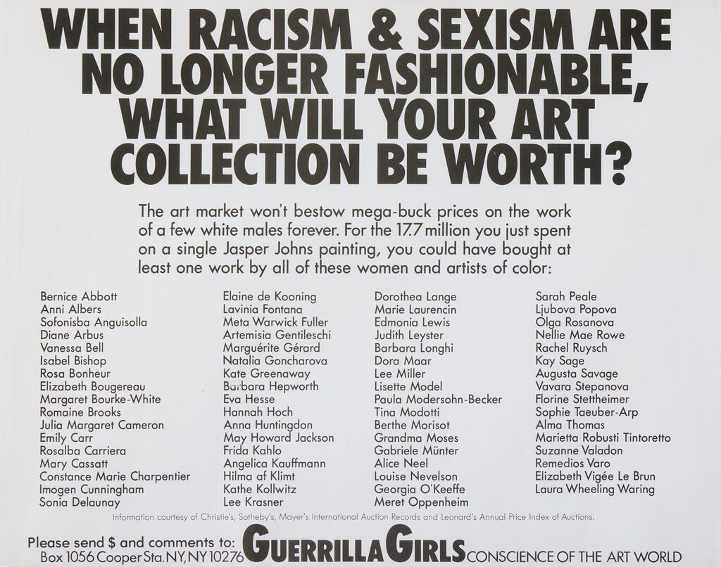 When Racism and Sexism Are No Longer Fashionable, What Will Your Art Collection Be Worth?