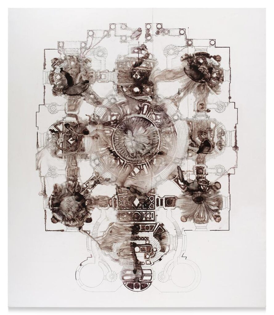 L’Encyclopédie (Marble Flooring Plan of Rooms Under the Dôme des Invalides)
