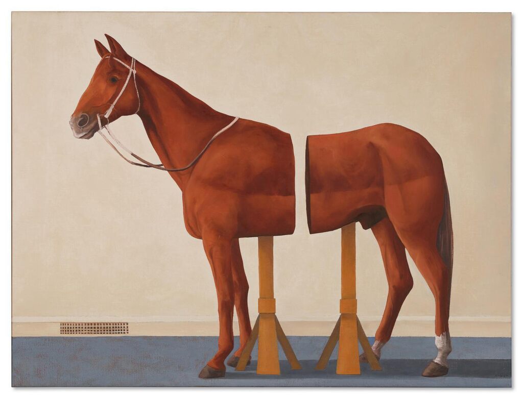Two Halves of a Horse