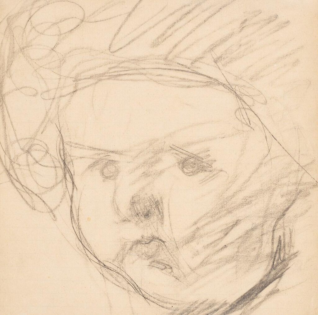 Bambina dai capelli ricci (Fiammetta Sarfatti)