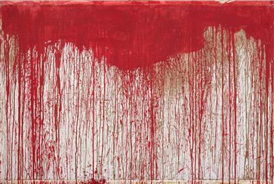 Schüttbild / Splatter Painting