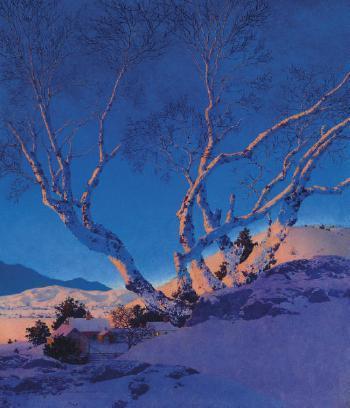 White Birches: Winter
