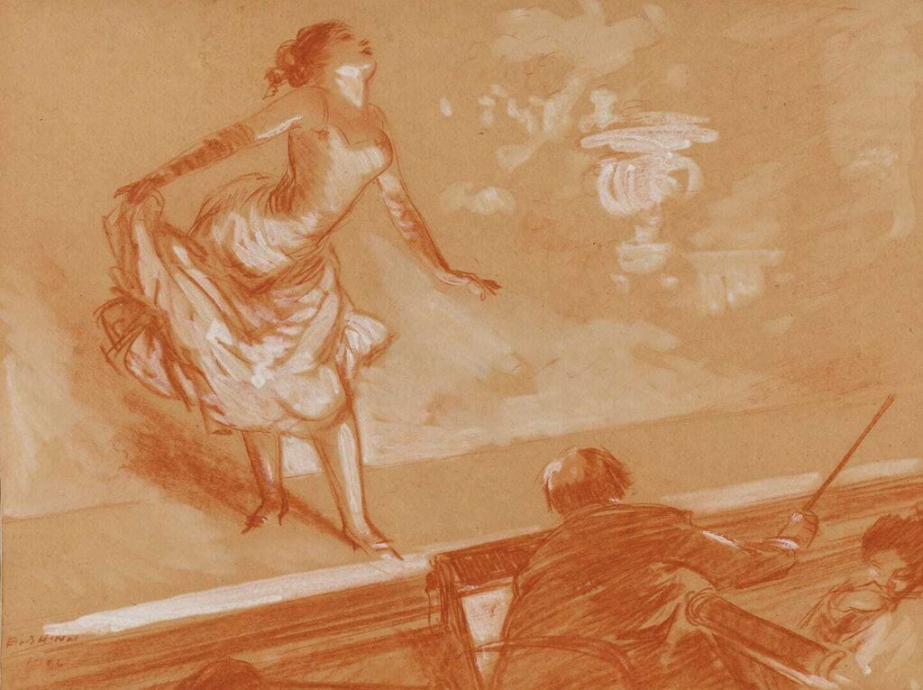Girl on Stage