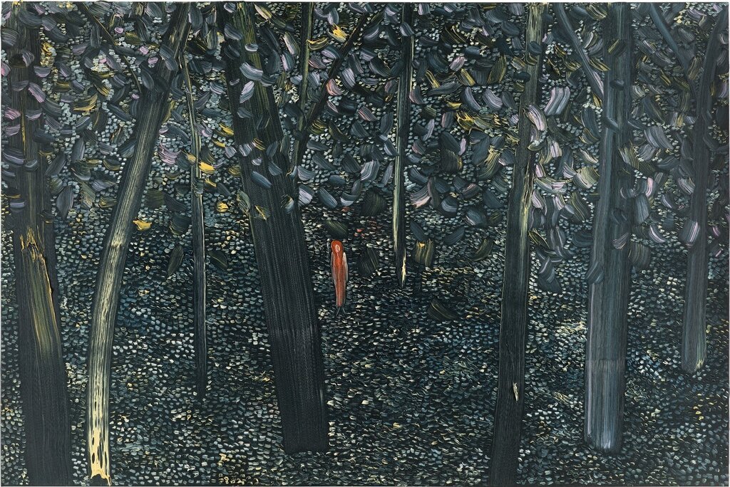 Figure in a Night Landscape