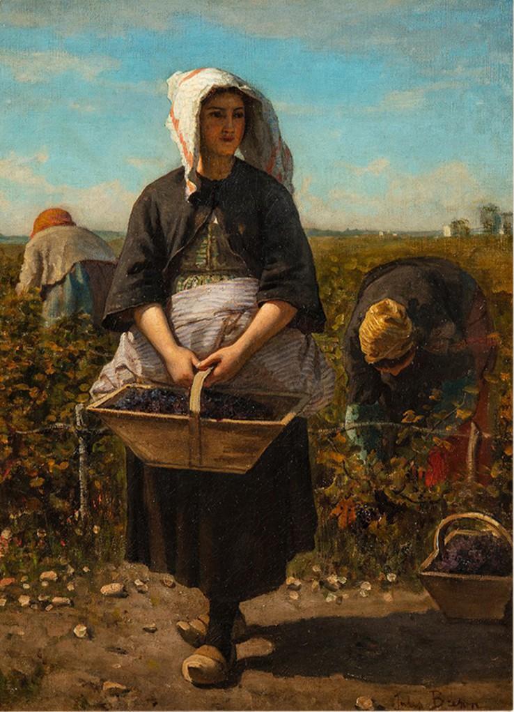Study for 'Les vendanges à Château-Lagrange'