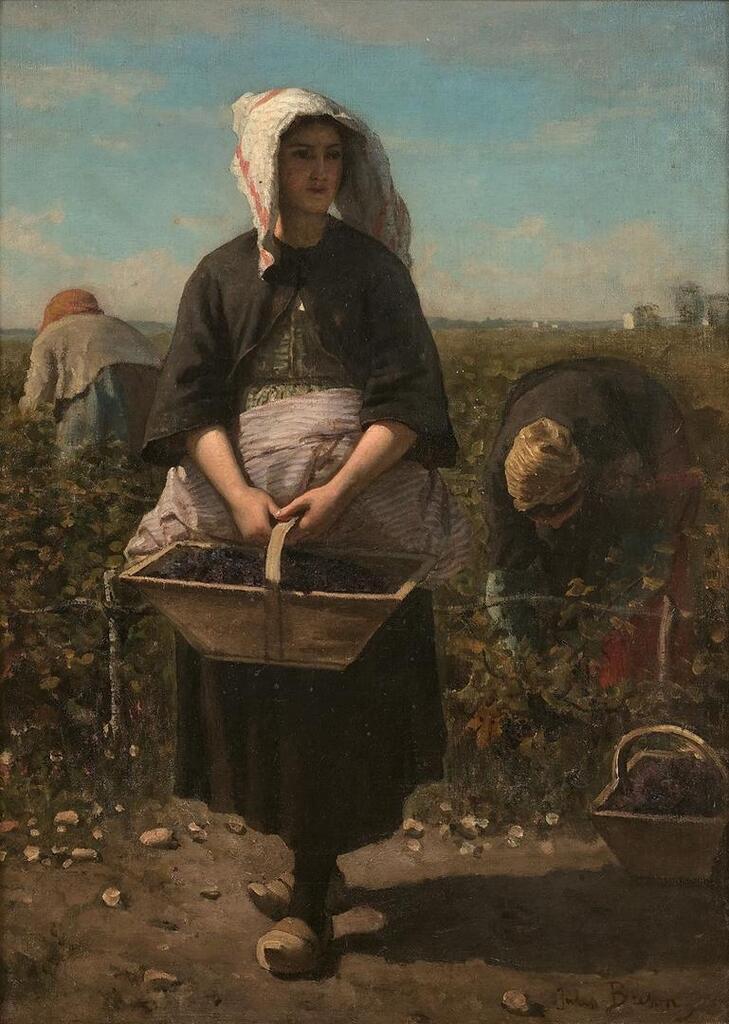 The harvesters, study for 'The harvest at Château-Lagrange'