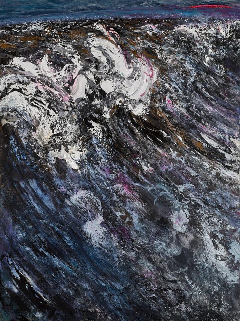 Waves at Sunset