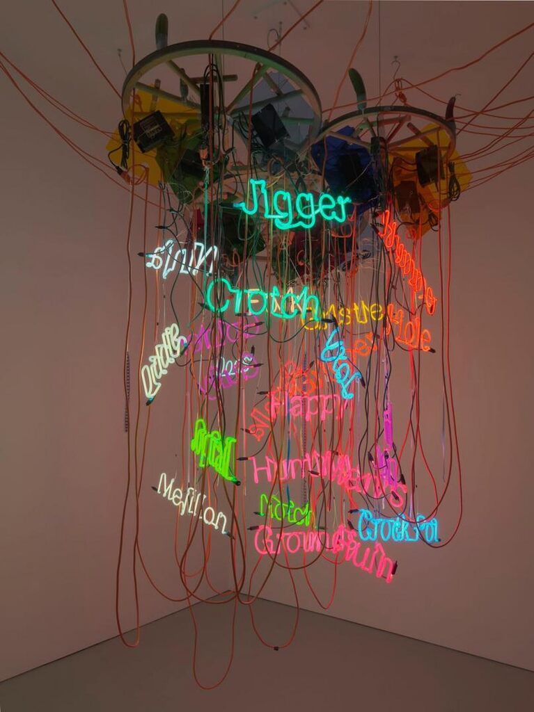 Three-Wheel Waggon-Wheel Chandelier