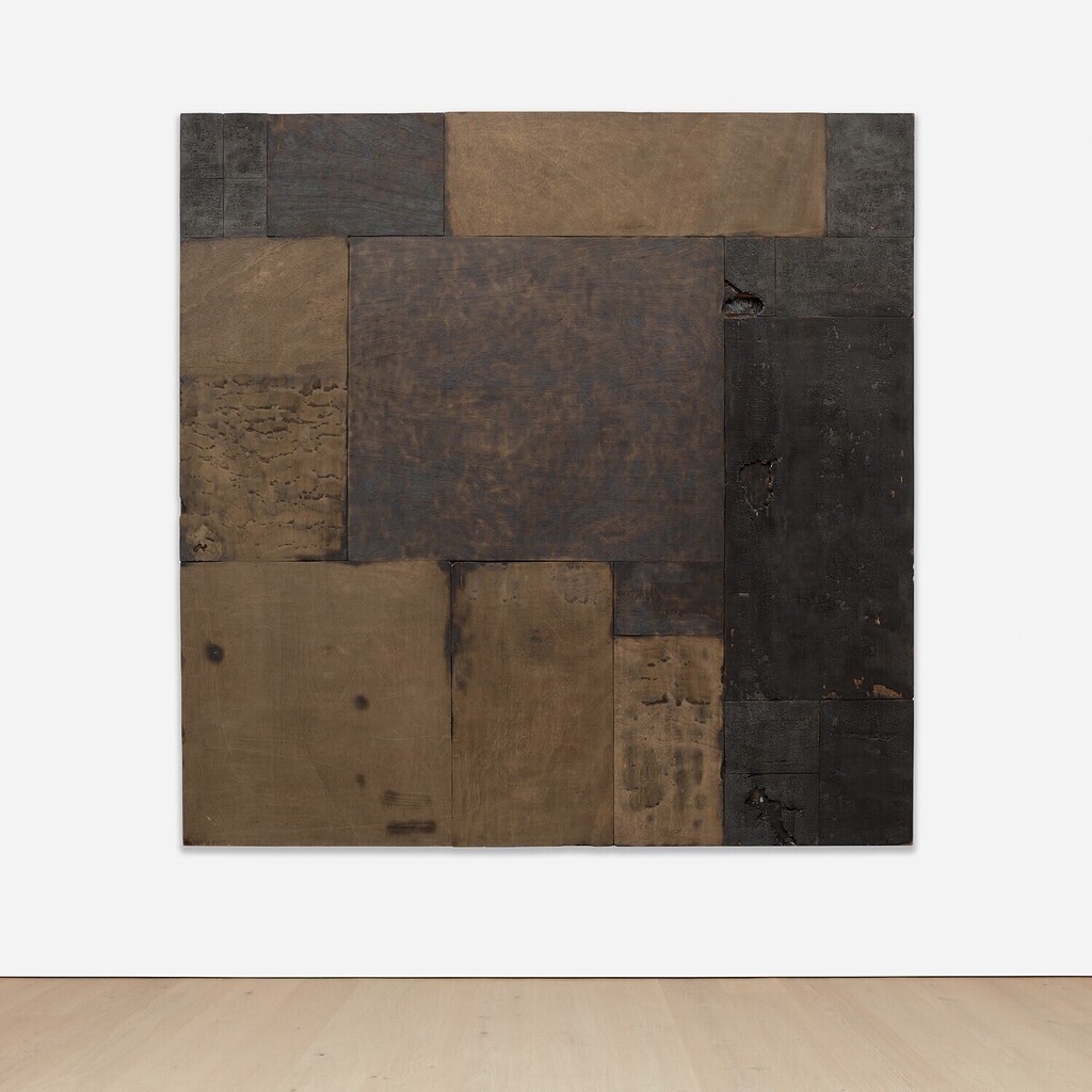 Untitled (burnt wood picture)