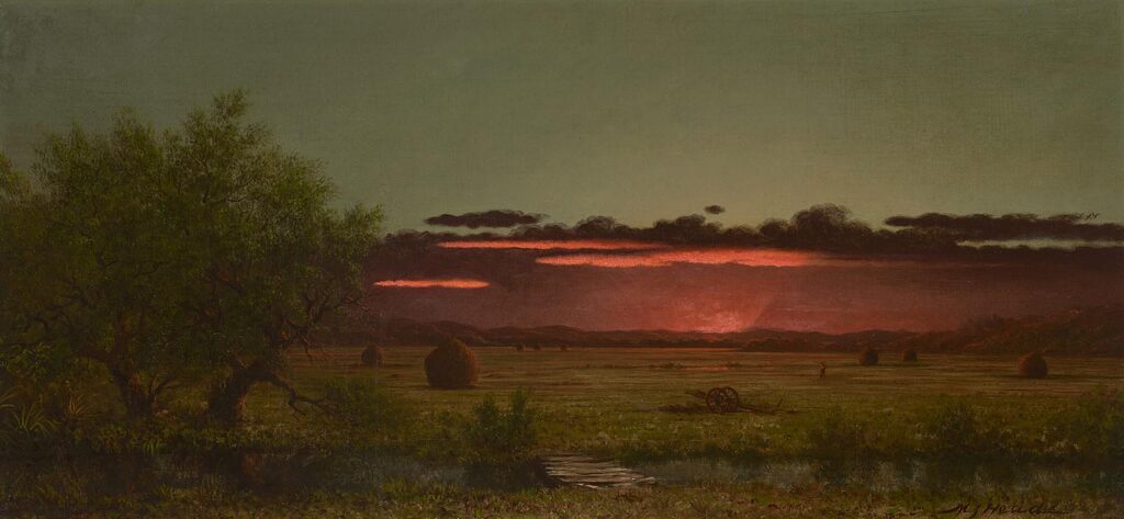 Jersey Meadows at Sunset