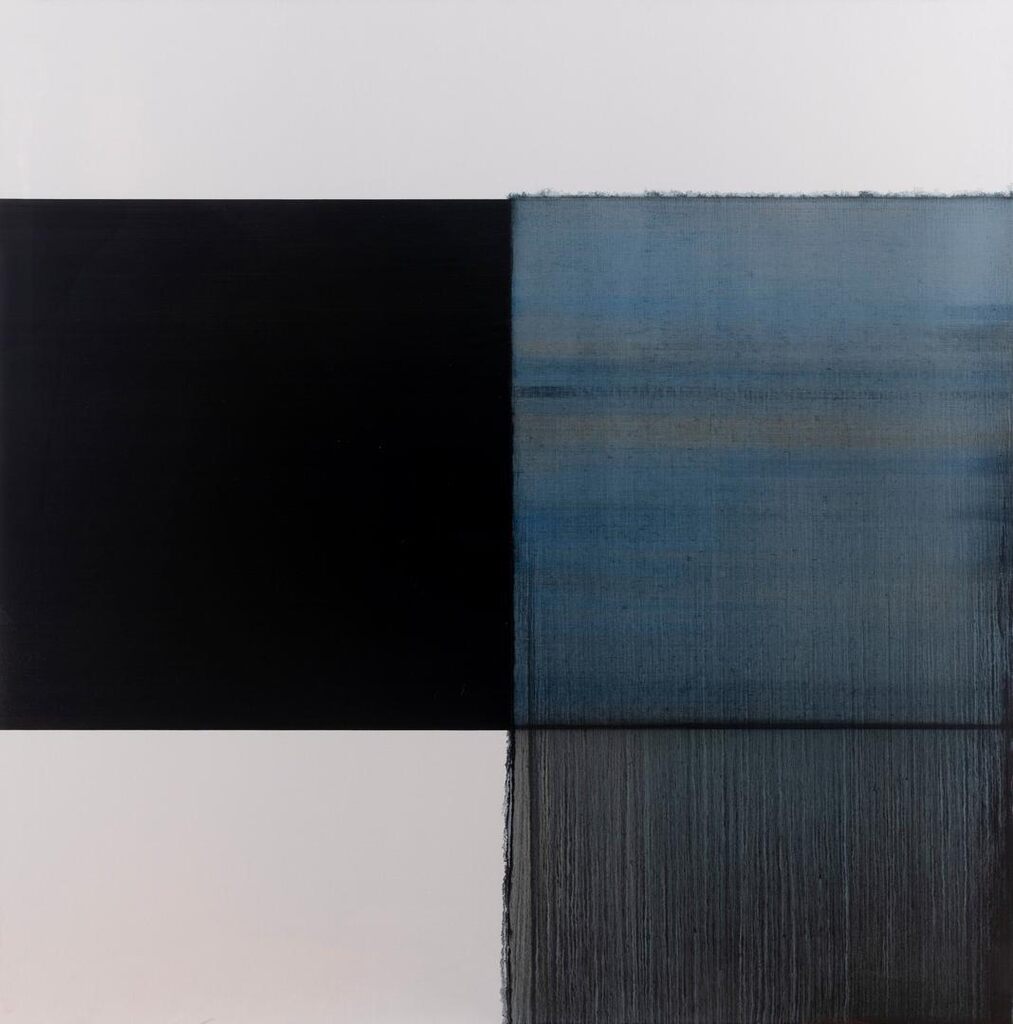 Exposed Painting Paris Blue