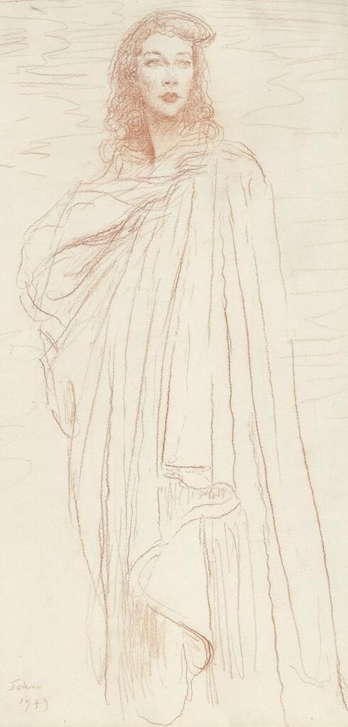 Study for 'Portrait of Vivien Leigh'