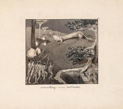 “Ausrottung eines Unthieres” (Extermination of a beast)