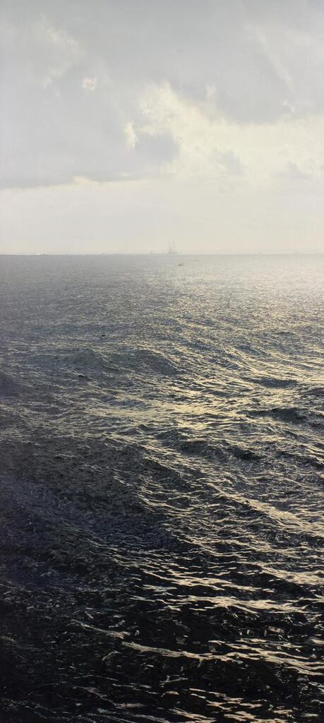 Water XXVI, (Shoeburyness towards The Isle Of Grain), England, from Dark Line - The Thames Estuary