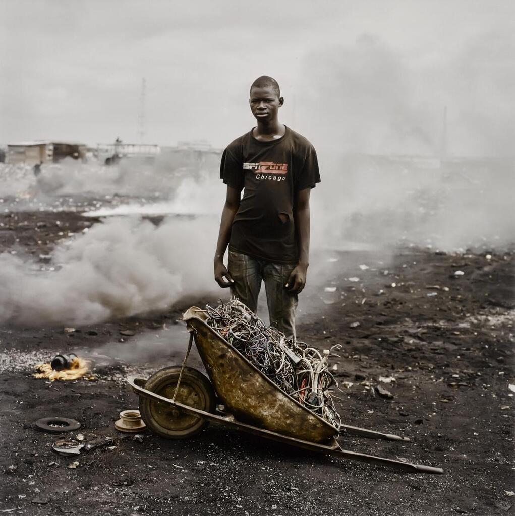 Al Hasan, Agbogbloshie Market, Accra, Ghana, Permanent Error Series, 2009