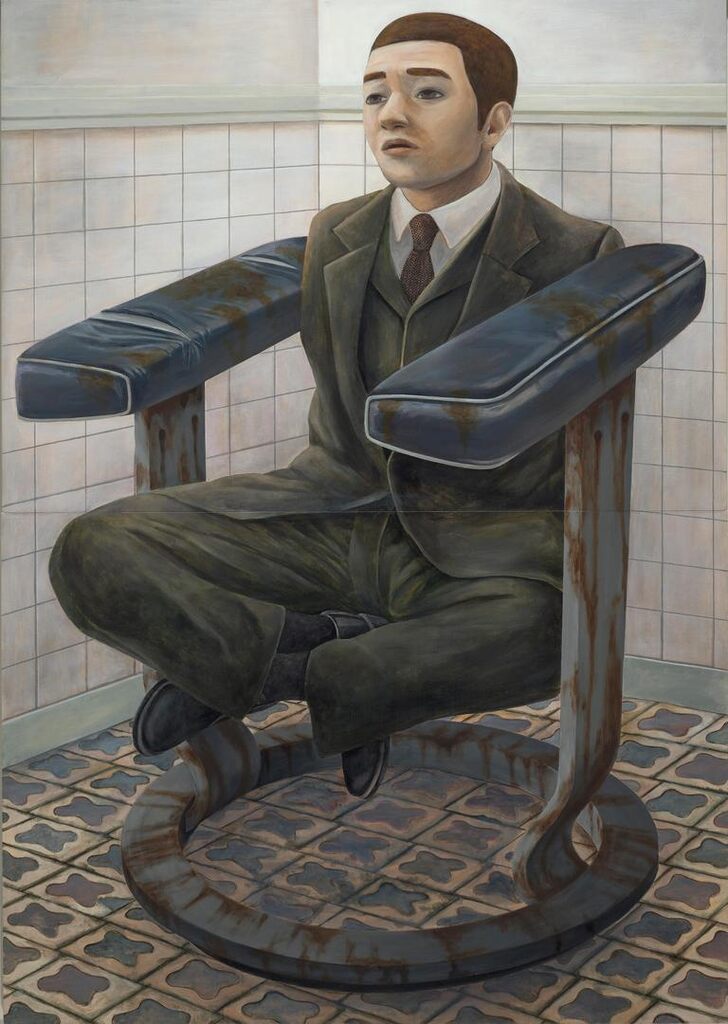 General Manager's Chair in an Abandoned Building