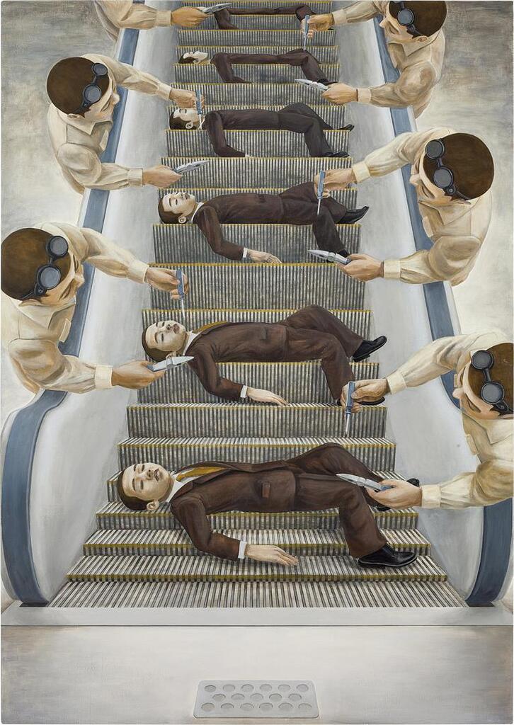 Tetsuya Ishida, The Men On A Belt Conveyor
