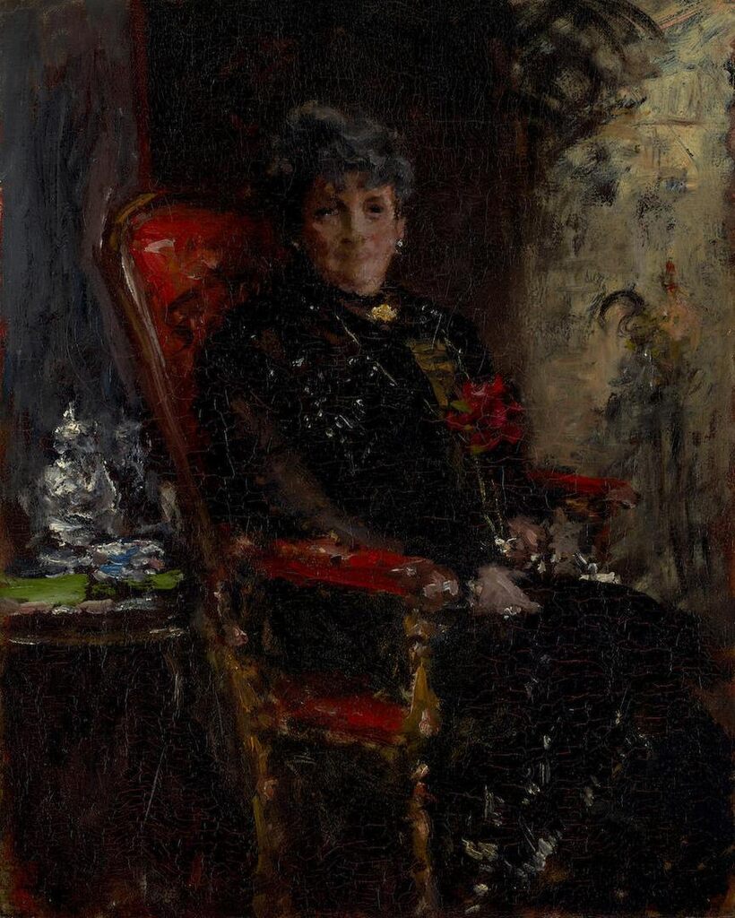 Study for the Portrait of Mme. E. H. Bensel (Lady at the Window)