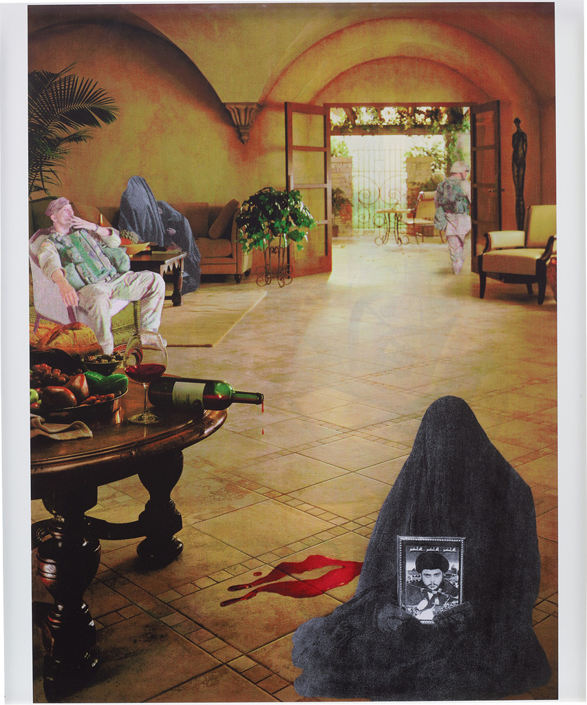 Wine (Muktada) (from the series Bringing the War Home: House Beautiful, New Series)