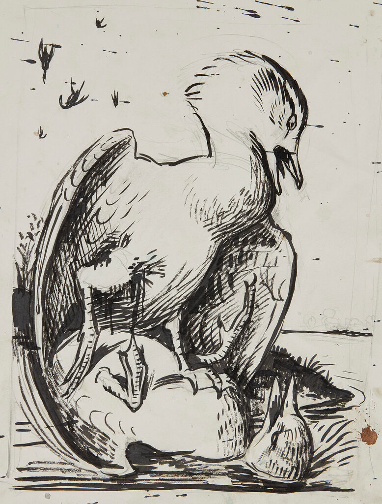 Untitled (two birds)