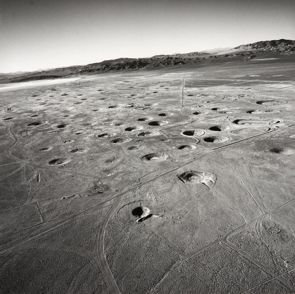 Subsidence Craters on Yucca Flat, Nevada Test Site, 1997