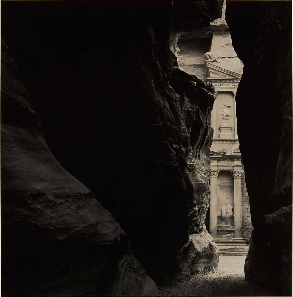 El Khazneh from the Siq, Petra, Jordan
