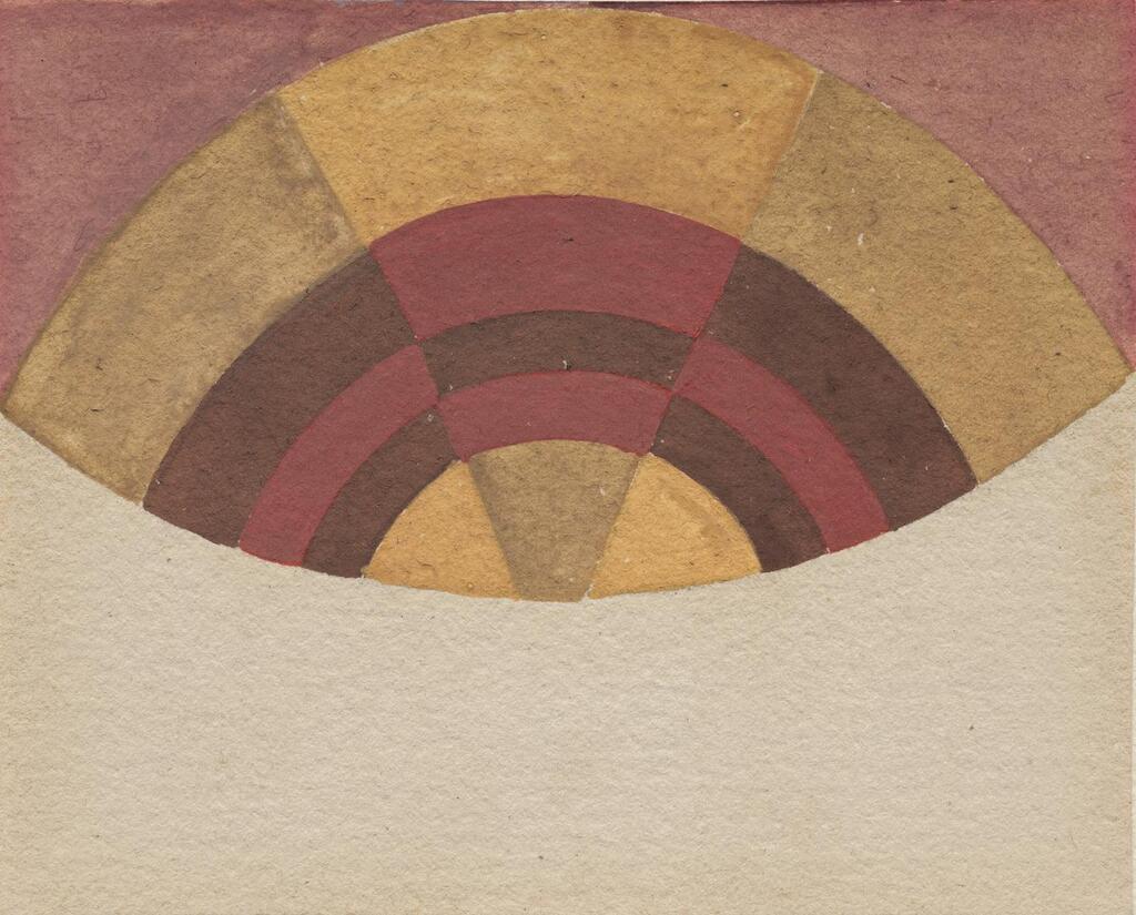 Demi-cercle multicolore