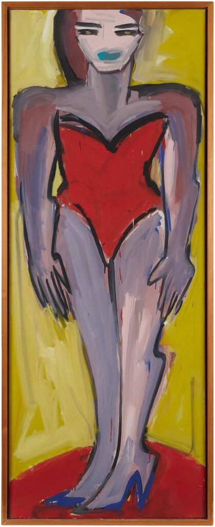 Frauengestalt (female figure) (4 works)