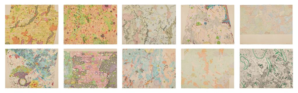 Lithographs Based on Geologic Maps of Lunar Orbiter and Apollo Landing Sites