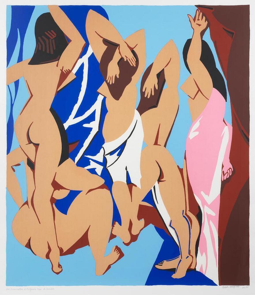 Les Demoiselles d'Avignon vues de Derrière (Cristea 90)