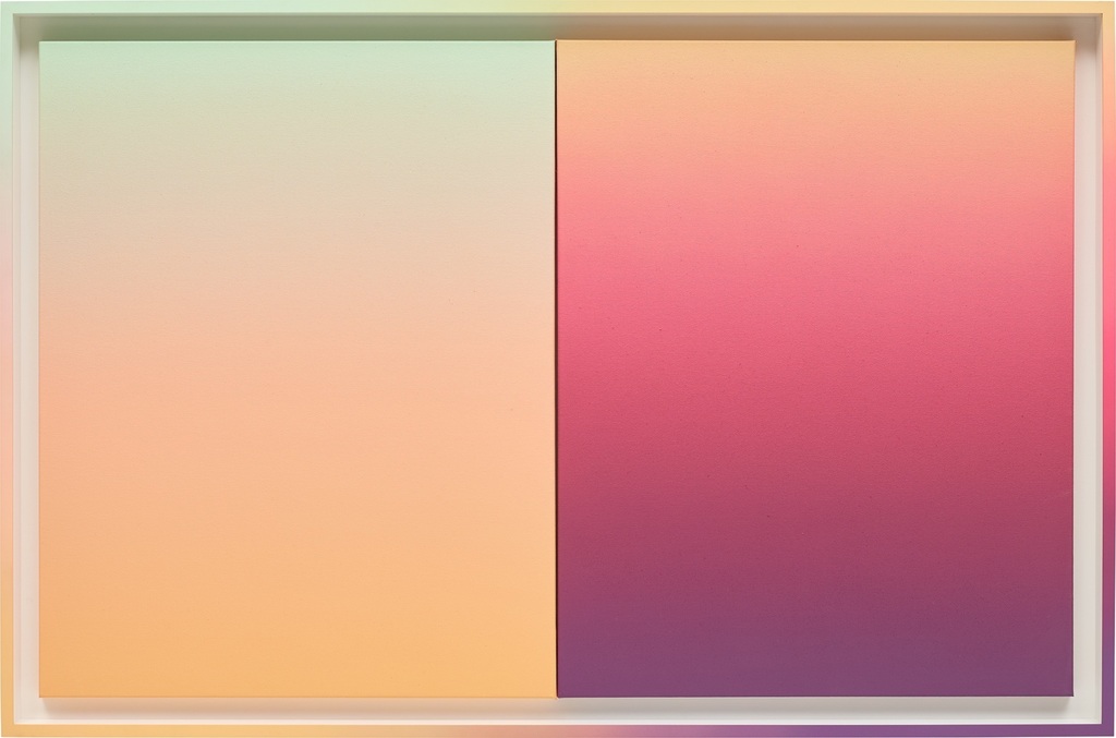 Gradient Studies, Diptych