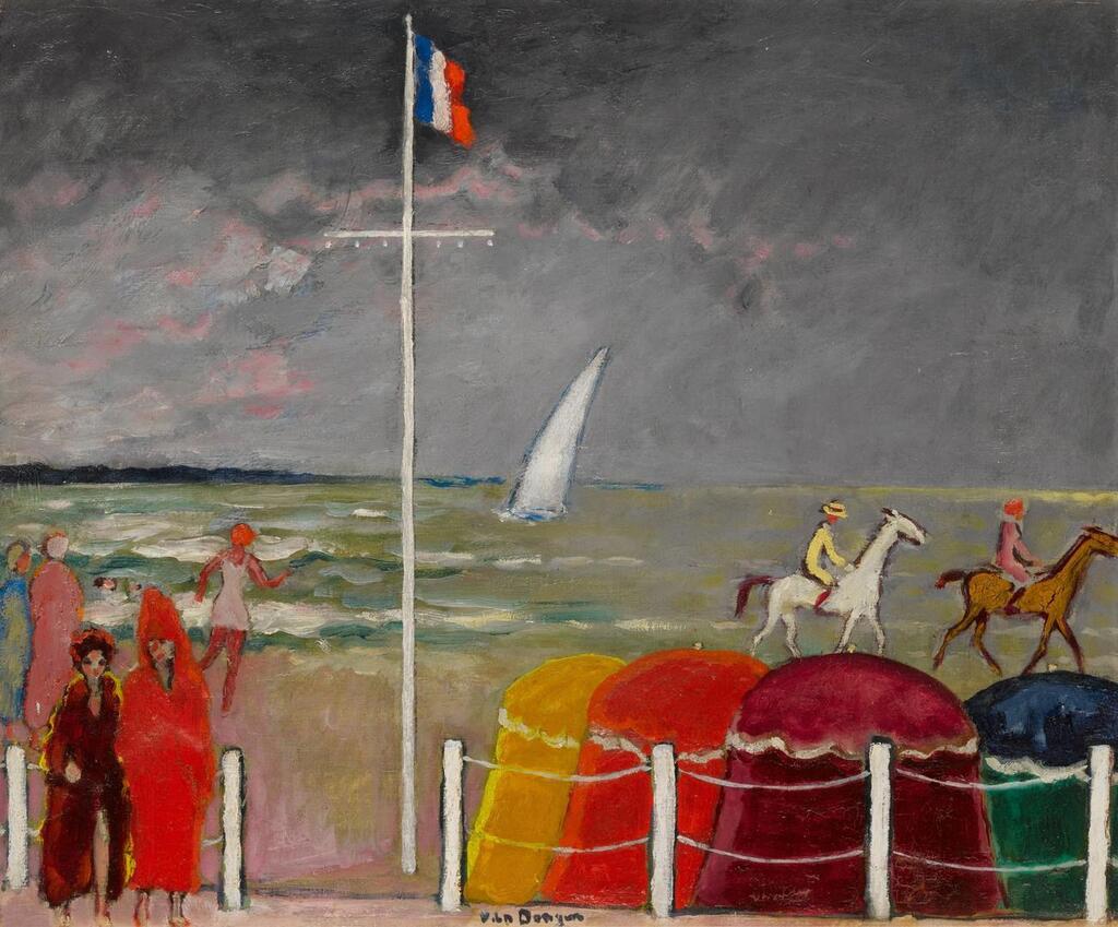 La plage de Deauville