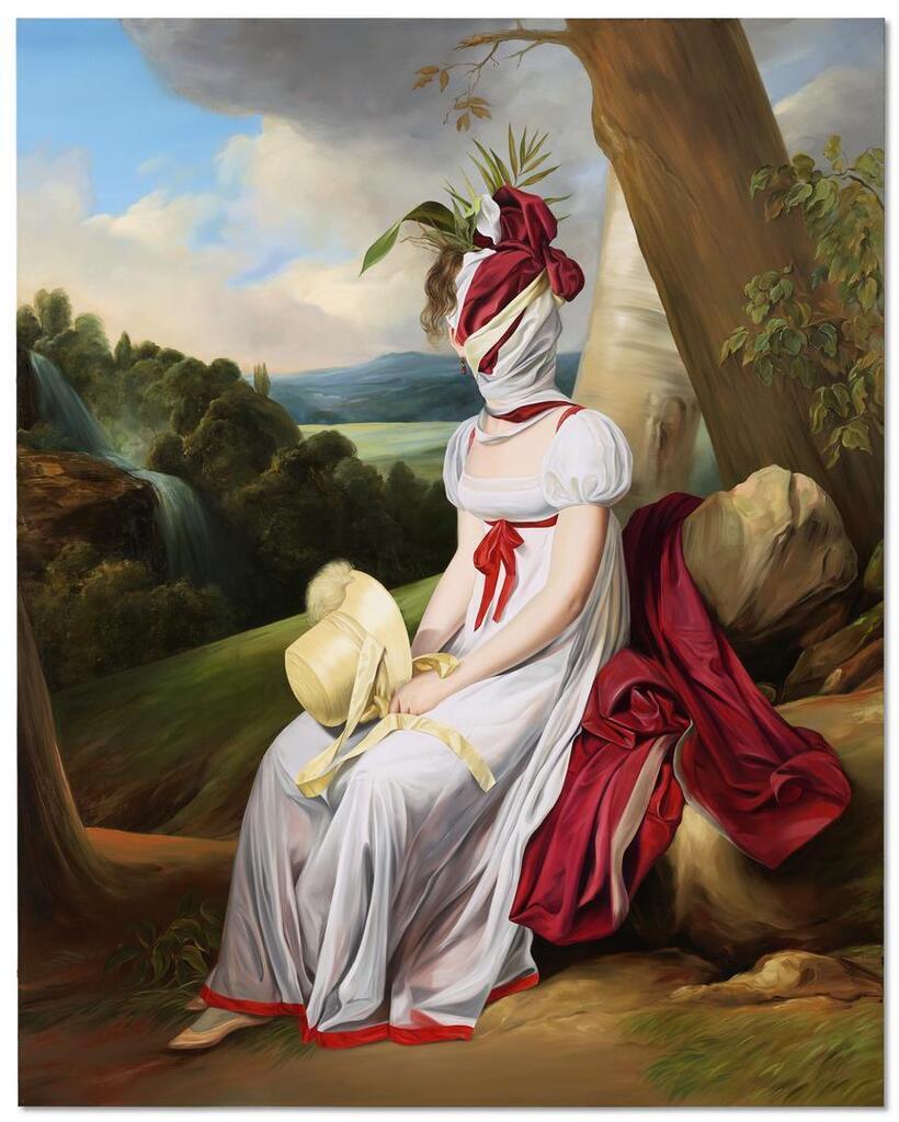 Portrait of a Lady (After Louis Leopold Boilly)