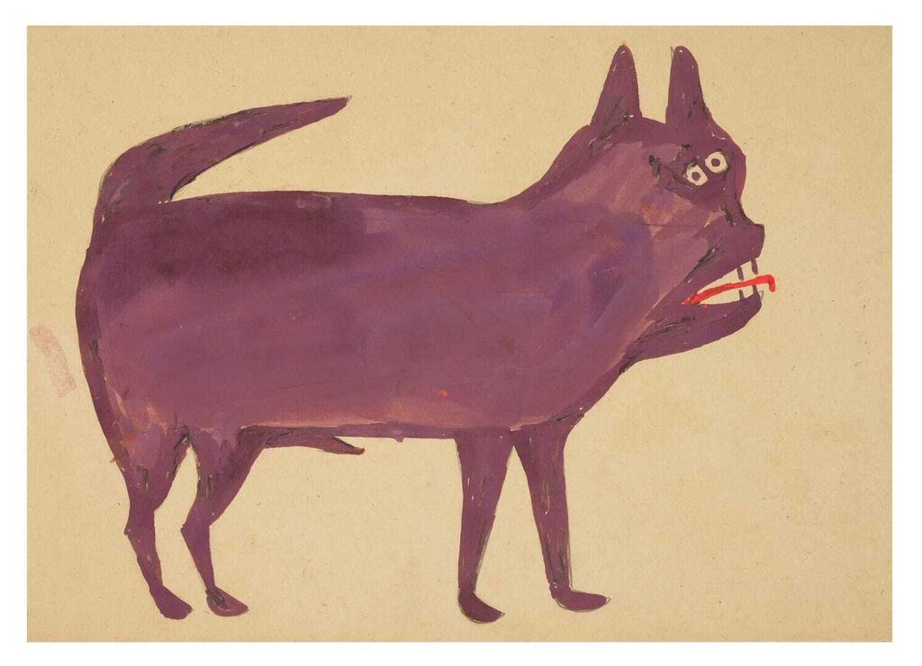 Purple Dog, Red Tongue